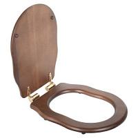 Сиденье для унитаза, фурнитура золото, Tiffany World Bristol