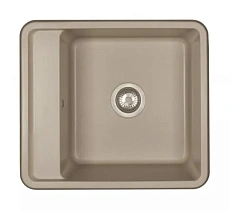 Мойка для кухни Акватон Беллис 57 см серый шелк