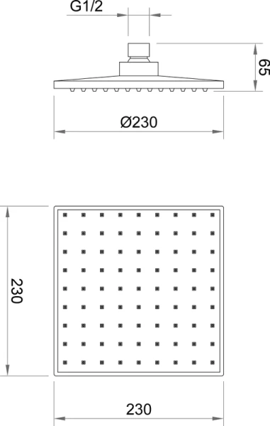 Душевой комплект BERGES Nardis 07100 встраиваемый (детальная фотография), душевые комплекты, наборы index_1