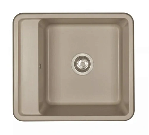 Мойка для кухни Акватон Беллис 57 см серый шелк - фото 4