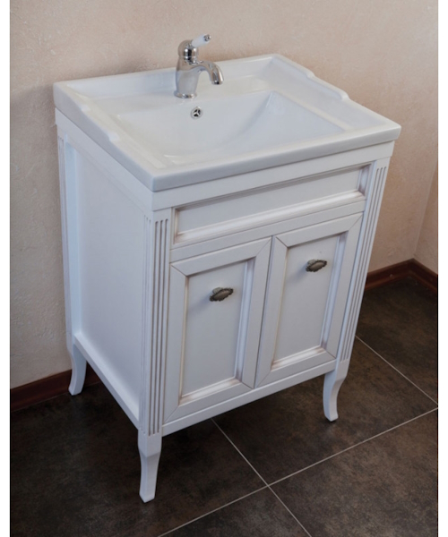 Тумба под раковину, 60 см, La Beaute Vivien BVI60P (детальная фотография), по запросу index_1