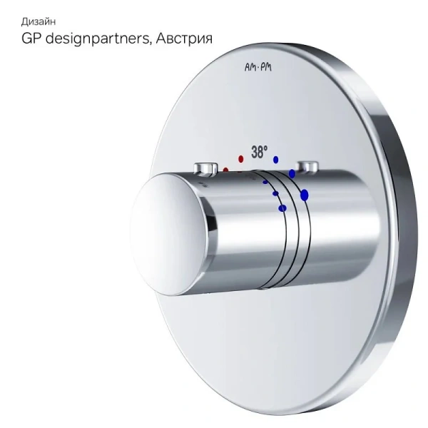 Смеситель для душа AM.PM Like F8075500 (детальная фотография), современные, hi-tech