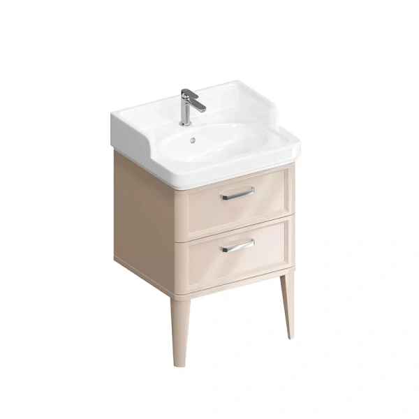 Тумба под раковину напольная Kerama Marazzi Pompei 60 см камео бежевый PO.M.60.2\CAM (детальная фотография), напольная, пристенная