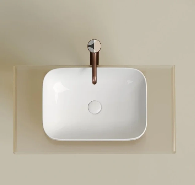 Раковина Ceramica Nova Element 50 см белая CN6055 (детальная фотография), одинарные