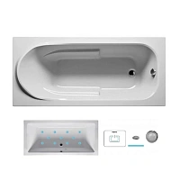 Ванна гидромассажная Riho Columbia 160 x 75 см, AIR