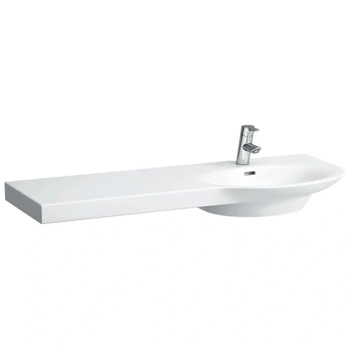 Раковина Laufen Palace 120 см асимметричная - фото 2