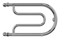 Полотенцесушитель водяной Terminus Фокстрот 320x700 хром