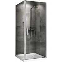 Душевой уголок Abber Sonnenstrand 60x85 см профиль хром