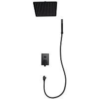 Душевой комплект RGW Shower Panels SP-54B черный матовый