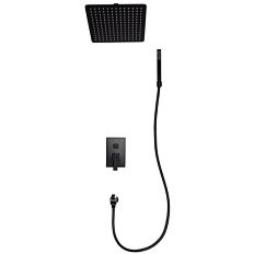 Душевой комплект RGW Shower Panels SP-54B черный матовый