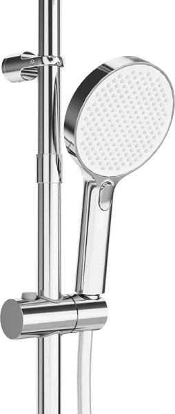 Душевая стойка Kerama Marazzi Fonte хром FO.302.KM.CR (детальная фотография), настенные