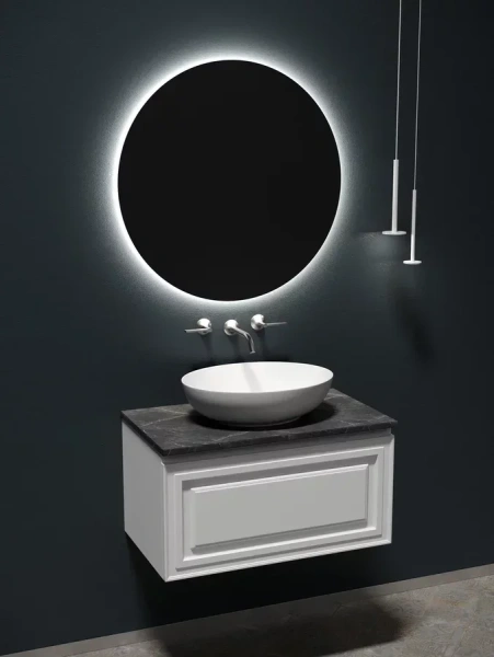 Столешница Sancos 100 см без отверстия под смеситель black sky TT100A1 (детальная фотография) index_3