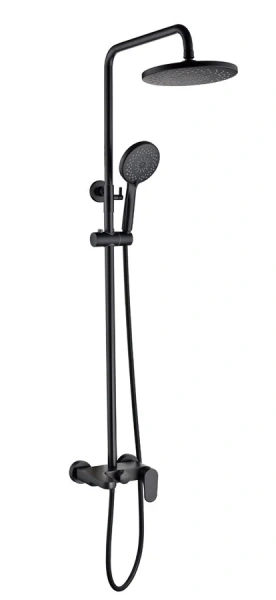 Душевая стойка Boheme Spectre черная 458-B (детальная фотография)