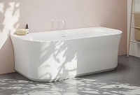 Ванна акриловая Ravak Ypsilon W XC00100047, 178 x 86 см, белая, слив-перелив белый