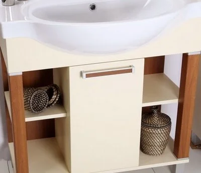 Раковина Cersanit Erica 80 см белая S-UM-ERI80/1-w (детальная фотография), прямоугольной формы