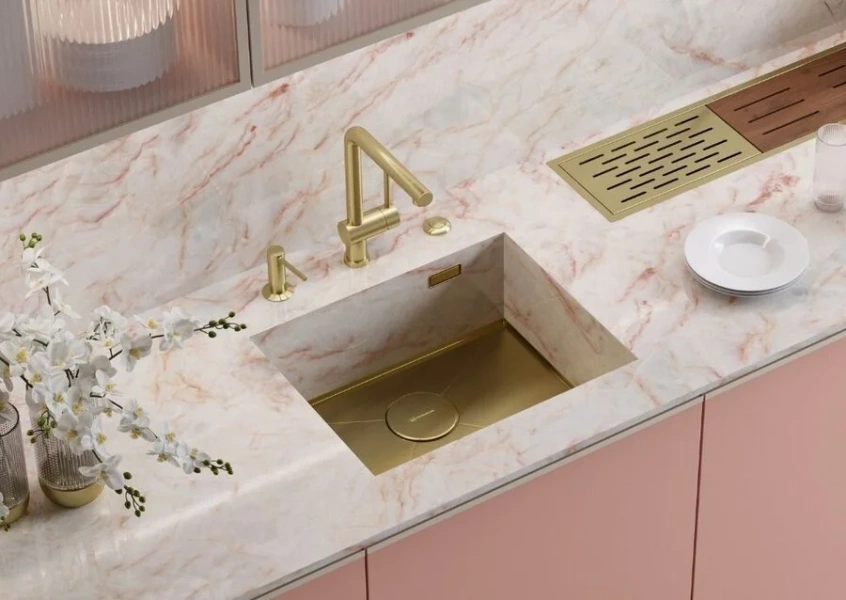 Мойка для кухни Omoikiri Kasen 54-16-INT-IN 54 см нержавеющая сталь 4997059 (детальная фотография), из нержавеющей стали, стальные, металлические