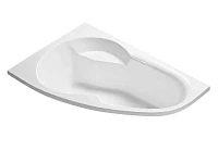 Ванна акриловая Excellent Newa 160 х 95 см, цвет белый, WAEX.NEL16WH (WAEX.NEP16WH)