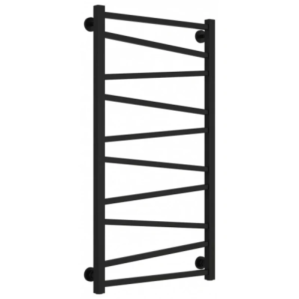 Полотенцесушитель водяной Сунержа Сирокко 50х100 см черный матовый 31-0253-1050 (детальная фотография)