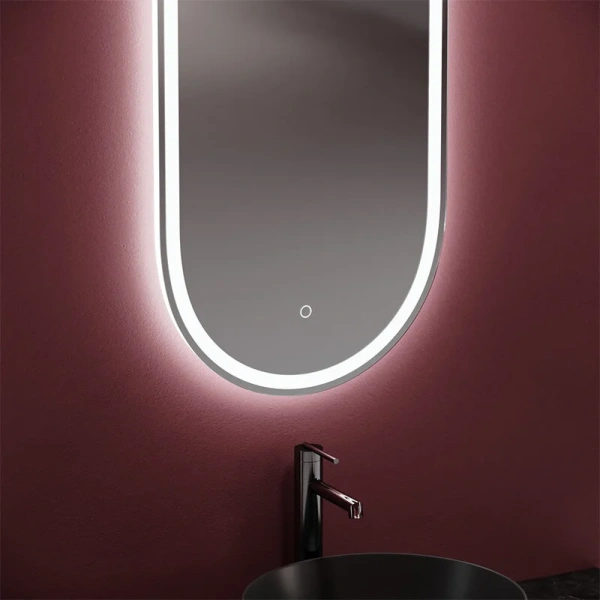 Зеркало с подсветкой Sancos Oval 45 см овальное OV45F (детальная фотография) index_1