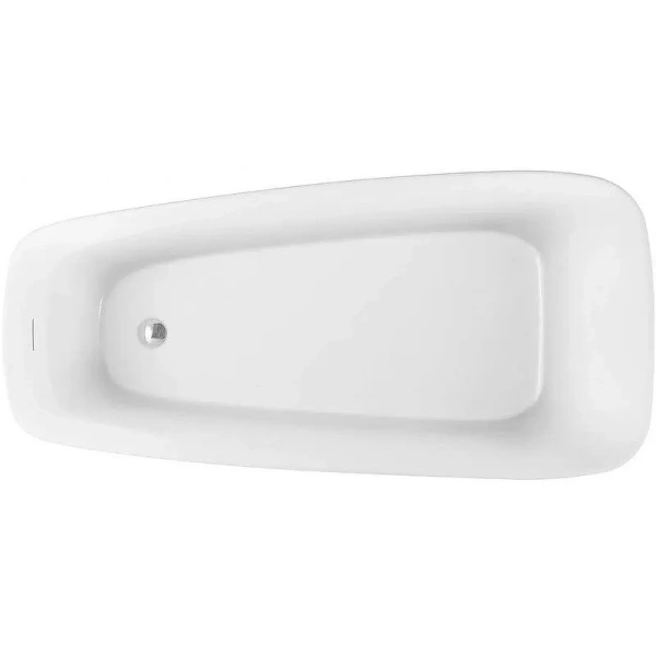 Ванна акриловая Акватек Прима 170х80 см белая AQ-1115780 (детальная фотография), без гидромассажа, большие