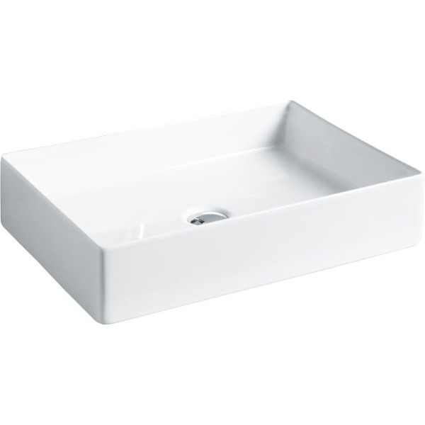 Раковина ArtCeram Scalino 55 см белый глянцевый SCL002 01 00 bi (детальная фотография)