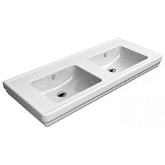 Раковина двойная с переливом GSI Classic 8725
