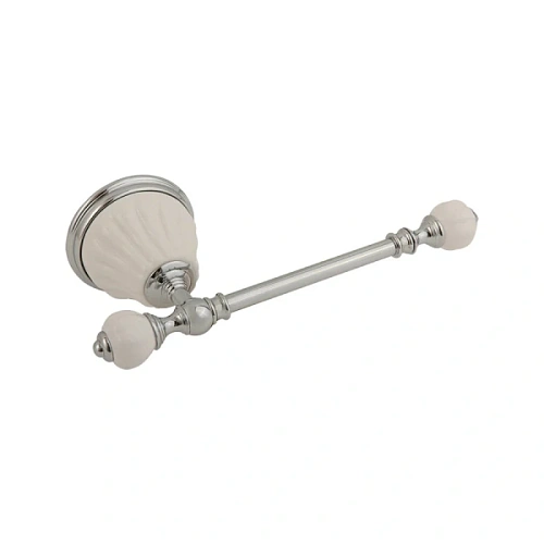 Бумагодержатель Migliore Olivia белая керамика, золото - фото 3