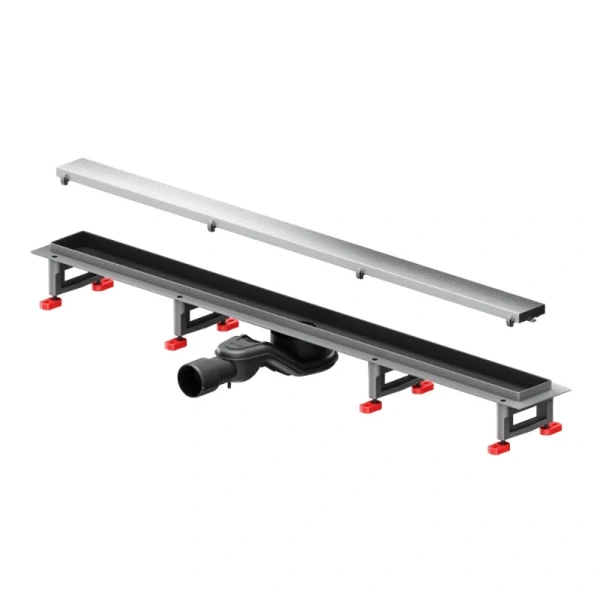 Душевой лоток Am.Pm MasterFlow 90 см хром матовый W01SC-U11-090-04SB (детальная фотография), матовый хром