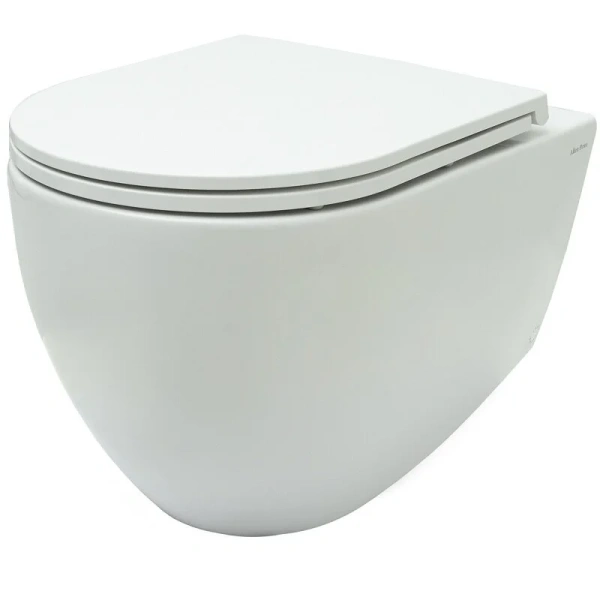 Унитаз подвесной Allen Brau Reality белый 4.32006.20 (детальная фотография), без бачка, со скрытым бачком