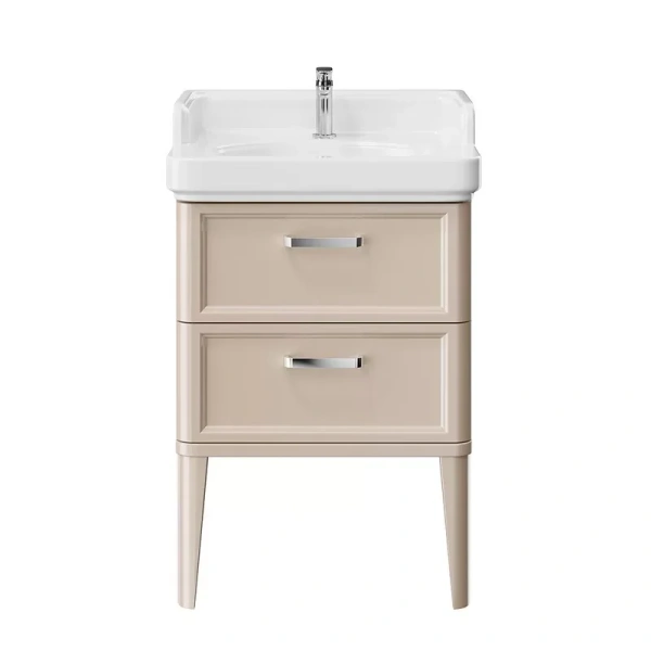 Тумба под раковину напольная Kerama Marazzi Pompei 60 см камео бежевый PO.M.60.2\CAM (детальная фотография), моноблок