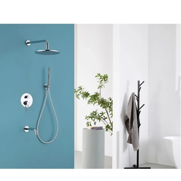 Душевой комплект Abber Wasser Kreis хром AF8117 (детальная фотография), хром