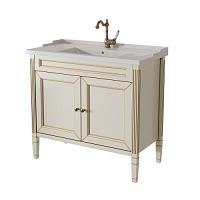 Тумба под раковину напольная Caprigo Albion Promo 90 см бежевая