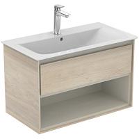 Тумба под раковину подвесная Ideal Standard Connect Air 80 см светло-коричневая