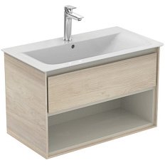 Тумба под раковину подвесная Ideal Standard Connect Air 80 см светло-коричневая