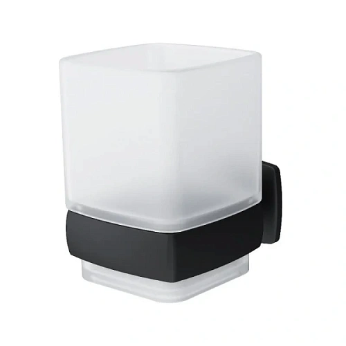 Стеклянный стакан AM.PM Gem черный матовый - фото 2