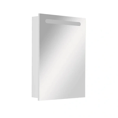 Зеркальный шкаф с подсветкой Roca Victoria Nord 60 см правый, белый глянец - фото 4