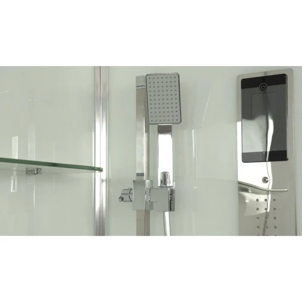 Душевая кабина Timo Premium HELMA H-520 R H-520R (детальная фотография), стеклянные, прозрачные