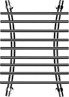 Полотенцесушитель водяной Ника Bamboo 80x40 см хром