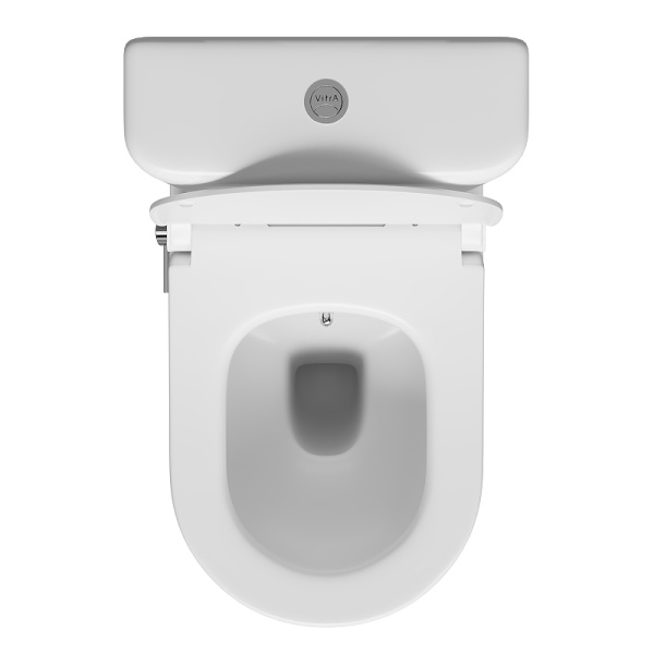 Унитаз компакт VitrA Zentrum с биде 9012B003-7226 (детальная фотография), с бачком