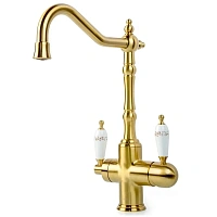Смеситель для питьевой воды Boheme Kitchen бронза ручка Provanse