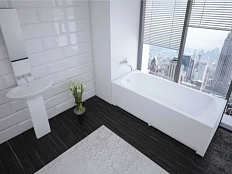 Ванна акриловая Акватек Ника 150x75 см прямоугольная