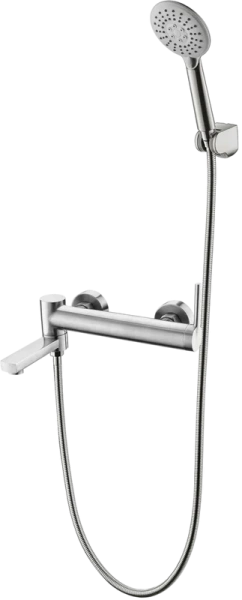 Смеситель для ванны BelBagno Etna сатин ETN-SET-VDH-IN (детальная фотография)