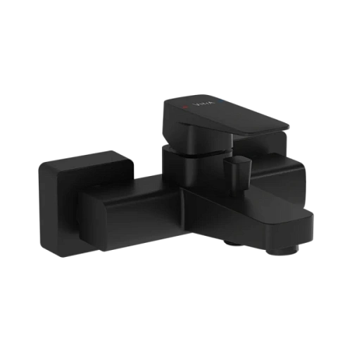 Смеситель для ванны VitrA Root Square матовый черный - фото 1