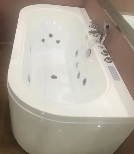 Ванна гидромассажная Frank F160, пристенная, 170 x 80 x 58 см, 20156060 (детальная фотография), прямоугольные