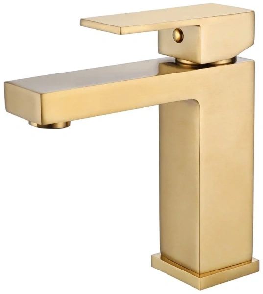 Смеситель для раковины Abber Daheim золото матовое AF8210G (детальная фотография)