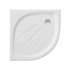 Душевой поддон, цвет белый, Ravak Elipso Pro 100 XA23AA01010
