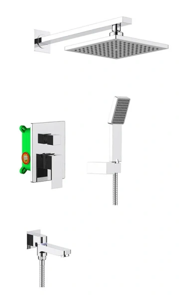 Душевой комплект Timo Selene хром SX-3069/00SM (1113) (детальная фотография)