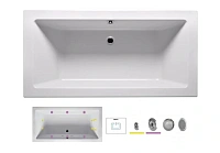 Ванна гидромассажная Riho Lusso 180 x 80 см, FLOW