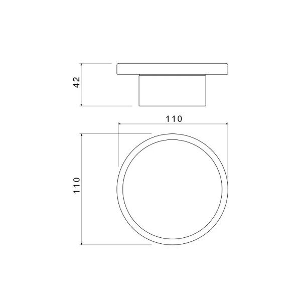 Мыльница Акватек Лира хром AQ4426CR (детальная фотография), современные, hi-tech