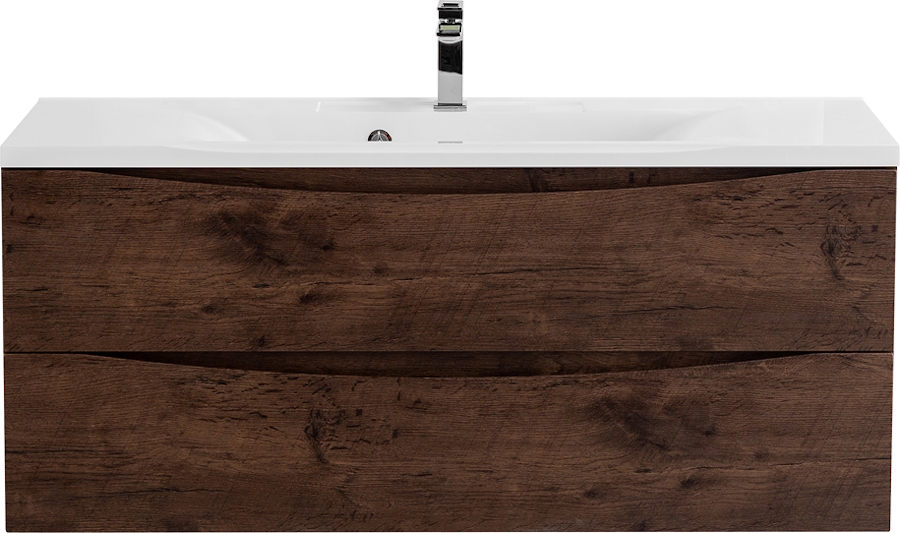 Тумба под раковину подвесная BelBagno Marino 120 см rovere moro MARINO-1200-2C-SO-RW-P (детальная фотография), современная, hi-tech